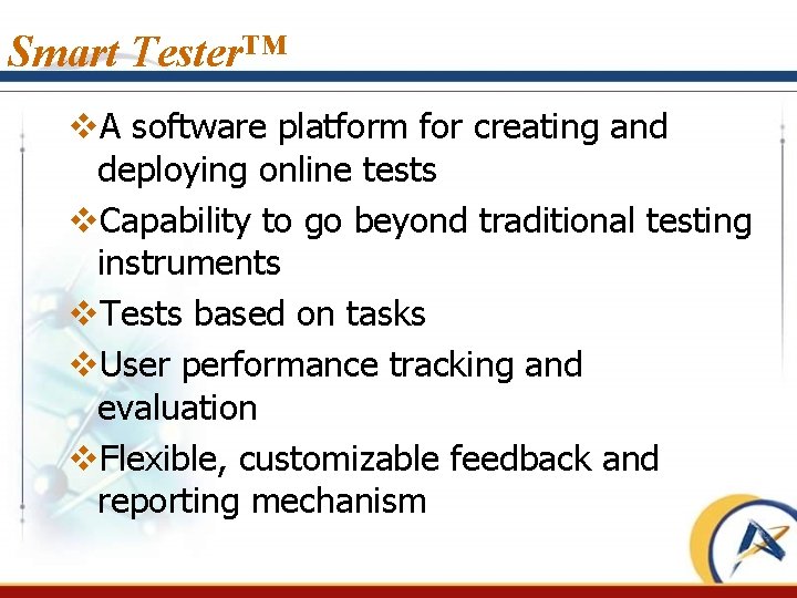 Smart Tester A Platform for Online Tests Based