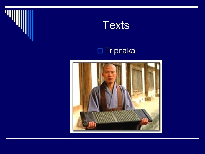 Texts o Tripitaka 