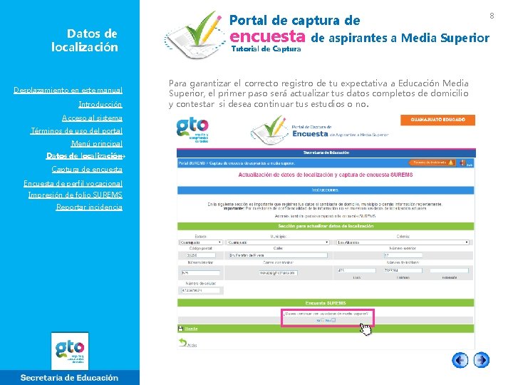 Datos de localización Desplazamiento en este manual Introducción Acceso al sistema Términos de uso