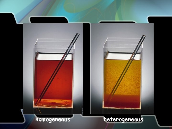 homogeneous heterogeneous 