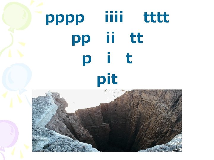 pppp iiii tttt pp ii tt p i t pit 