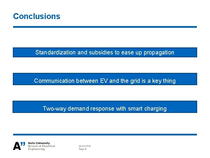 ELECE 8423 Smart Grid Electric vehicles and their