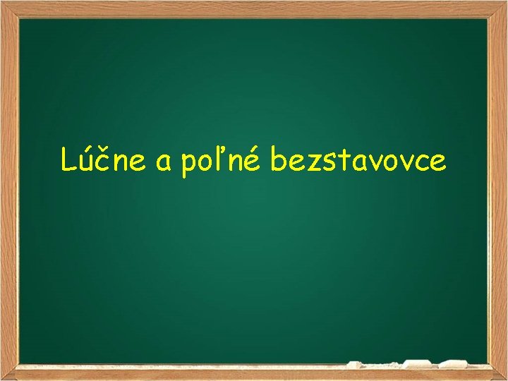 Lúčne a poľné bezstavovce 