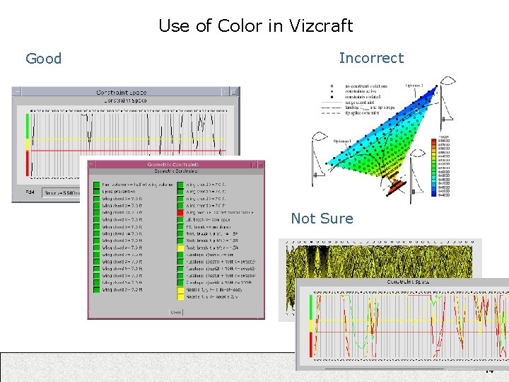 Use of Color in Vizcraft Good Incorrect Not Sure 14 