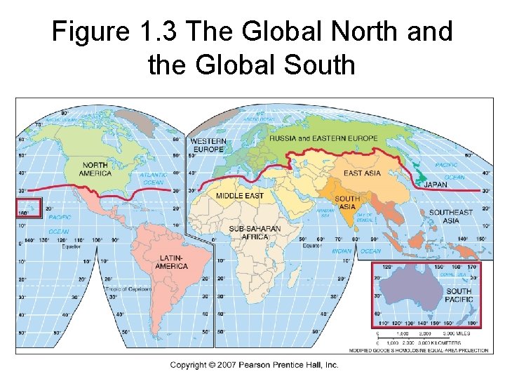 Figure 1. 3 The Global North and the Global South 