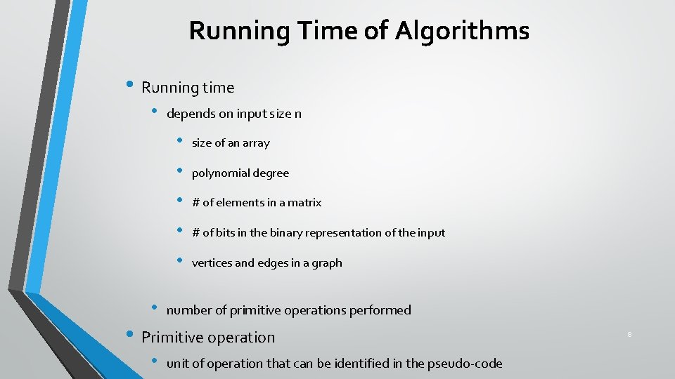 Design and Analysis of Algorithm Lecturer Shahid Imran
