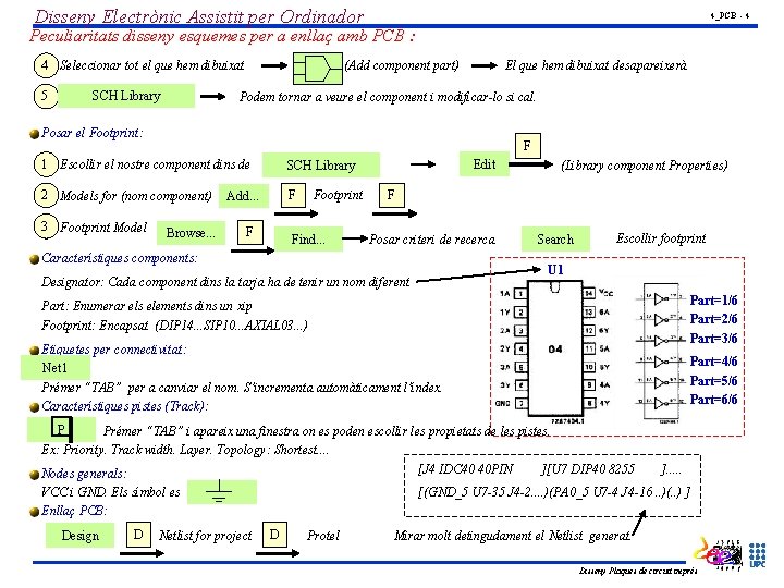 Disseny Electrònic Assistit per Ordinador 4_PCB - 4 Peculiaritats disseny esquemes per a enllaç