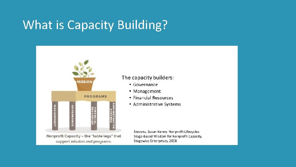 What is Capacity Building? 