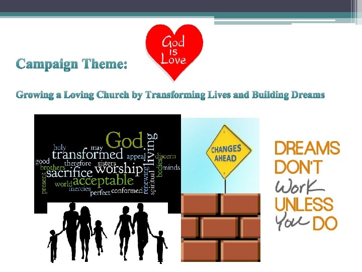 Campaign Theme: Growing a Loving Church by Transforming Lives and Building Dreams 