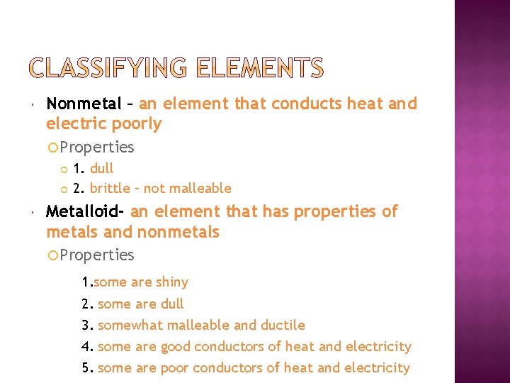 Elements Compounds Mixtures Element A pure substance that