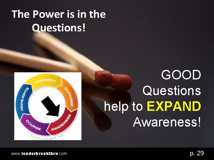 The Power is in the The. Questions! Power is in the Questions! Practicing Questions