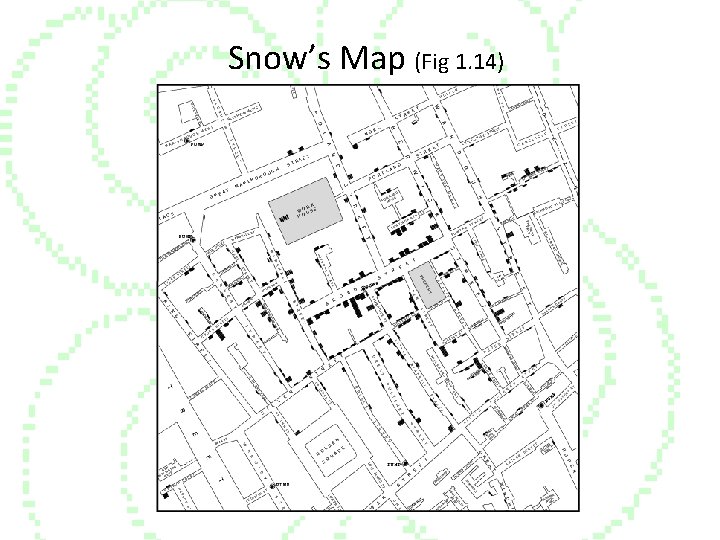 Snow’s Map (Fig 1. 14) 