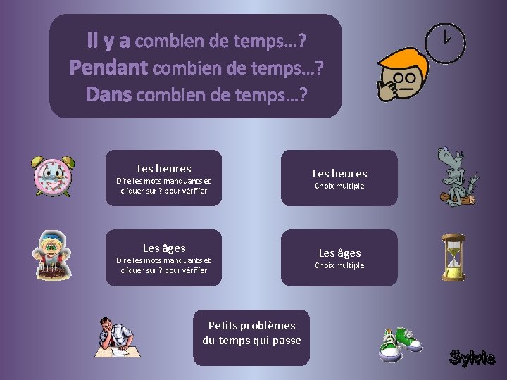 Il y a combien de temps…? Pendant combien de temps…? Dans combien de temps…?