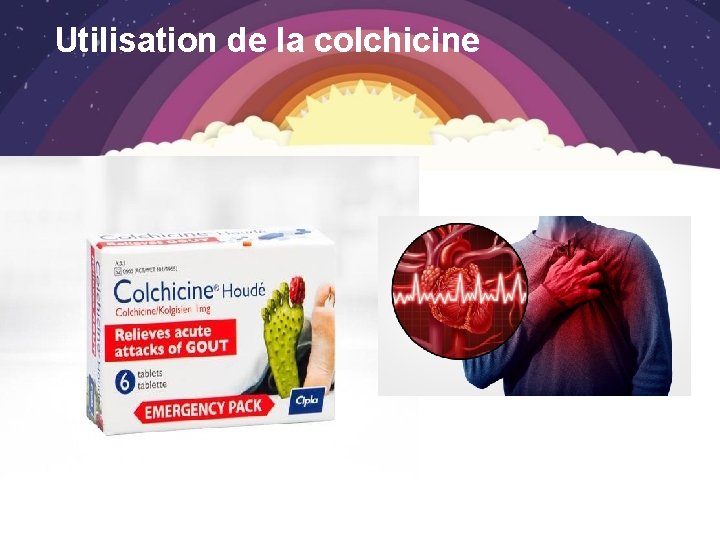 Utilisation de la colchicine 