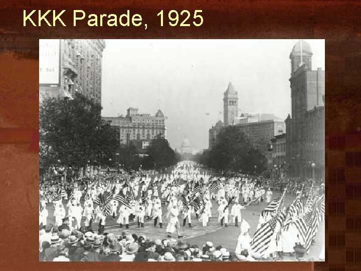 KKK Parade, 1925 