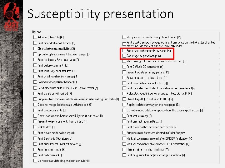 Susceptibility presentation 