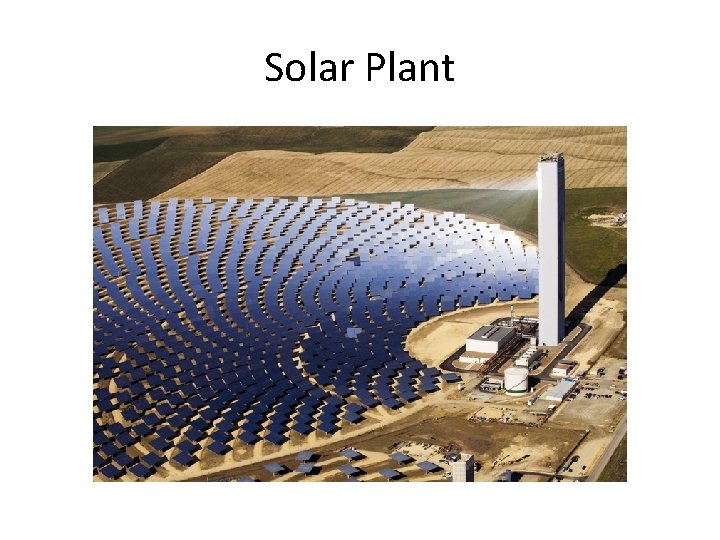 Solar Plant 