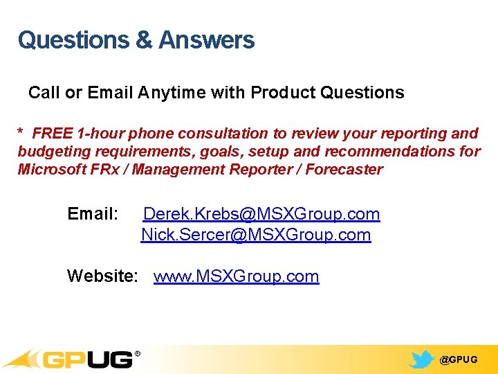 Questions & Answers Call or Email Anytime with Product Questions * FREE 1 -hour