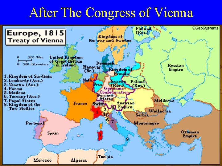 After The Congress of Vienna 