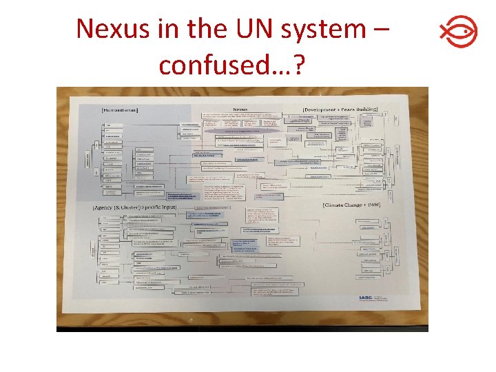 Nexus in the UN system – confused…? 