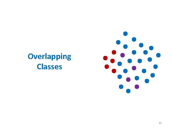 Overlapping Classes 21 