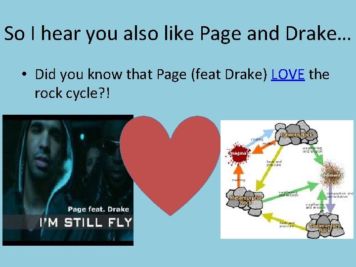 So I hear you also like Page and Drake… • Did you know that So I hear you also like Page and Drake… • Did you know that