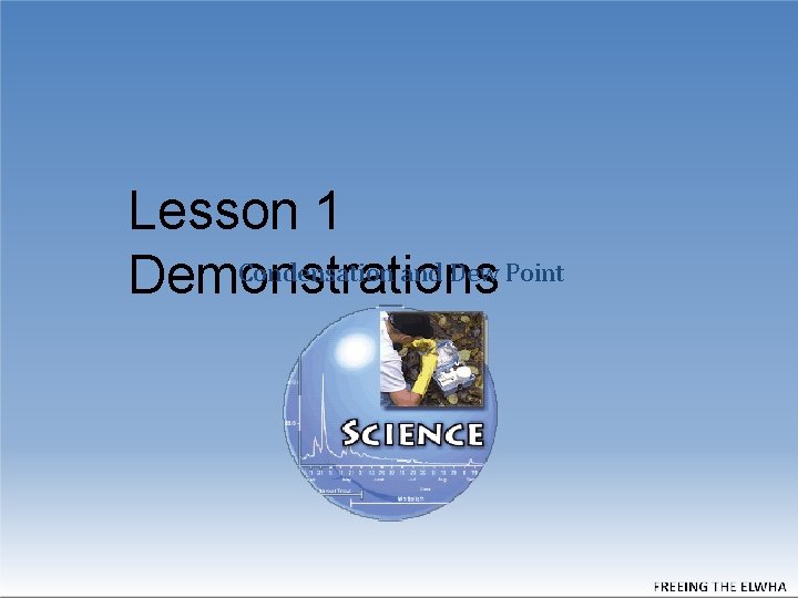 Lesson 1 Condensation and Dew Point Demonstrations 