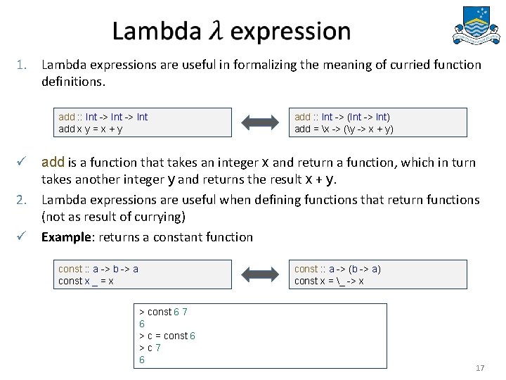 Lecture 3 C Functions and conditional expressions COMP
