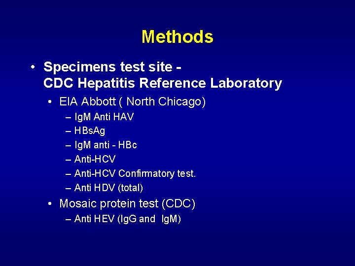 Overview of Hepatitis B C and D Epidemiology