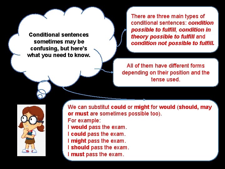 Conditional sentences sometimes may be confusing, but here’s what you need to know. There