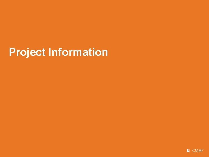 Project Information 