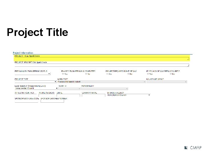 Project Title 