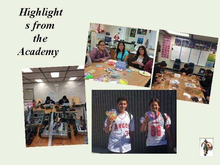 Highlight s from the Academy 