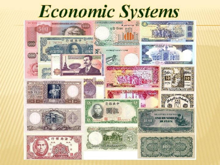 Economic Systems 