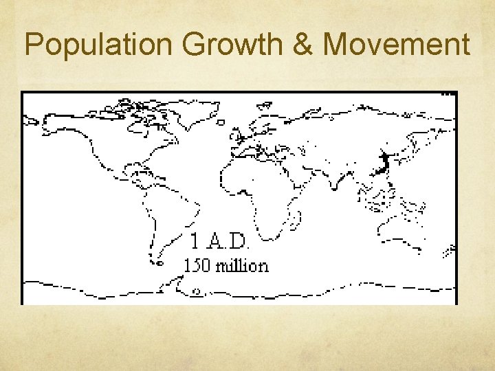 Population Growth & Movement 