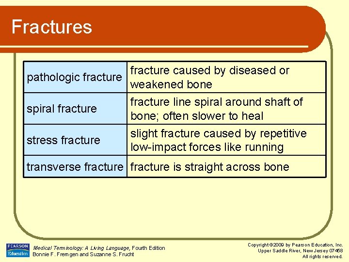 Fractures pathologic fracture spiral fracture stress fracture caused by diseased or weakened bone fracture