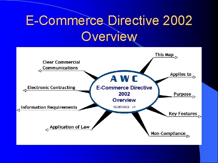 E-Commerce Directive 2002 Overview 