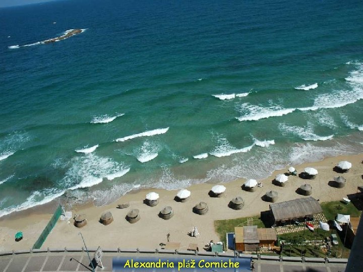 Alexandria pláž Corniche 