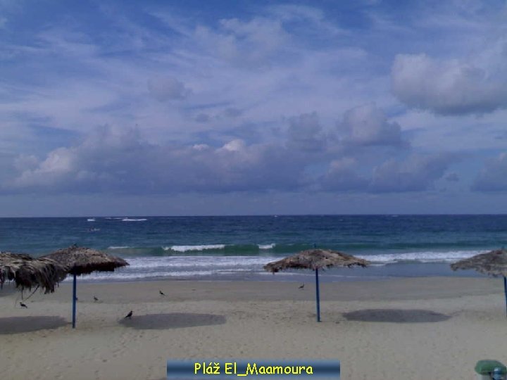 Pláž El_Maamoura 