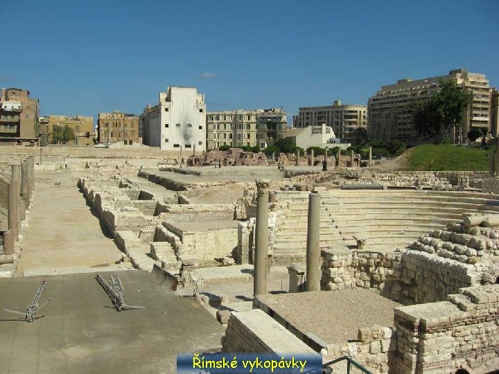 Římské vykopávky 