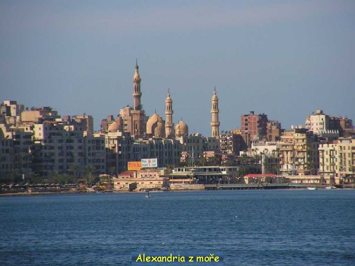 Alexandria z moře 