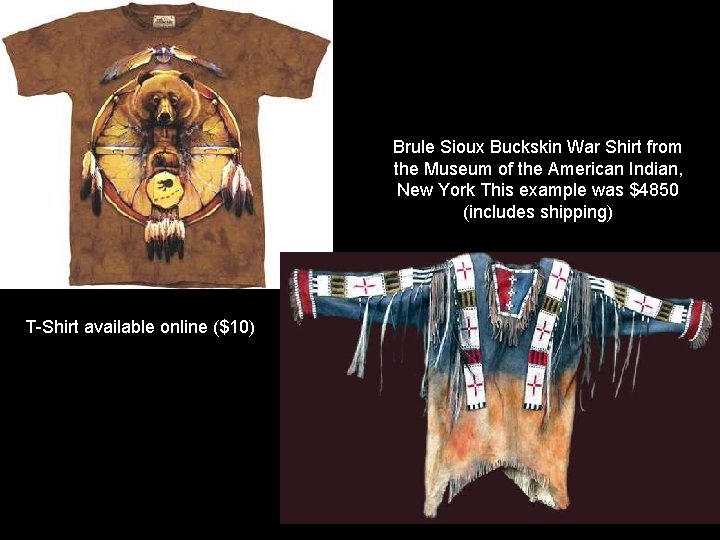 Brule Sioux Buckskin War Shirt from the Museum of the American Indian, New York