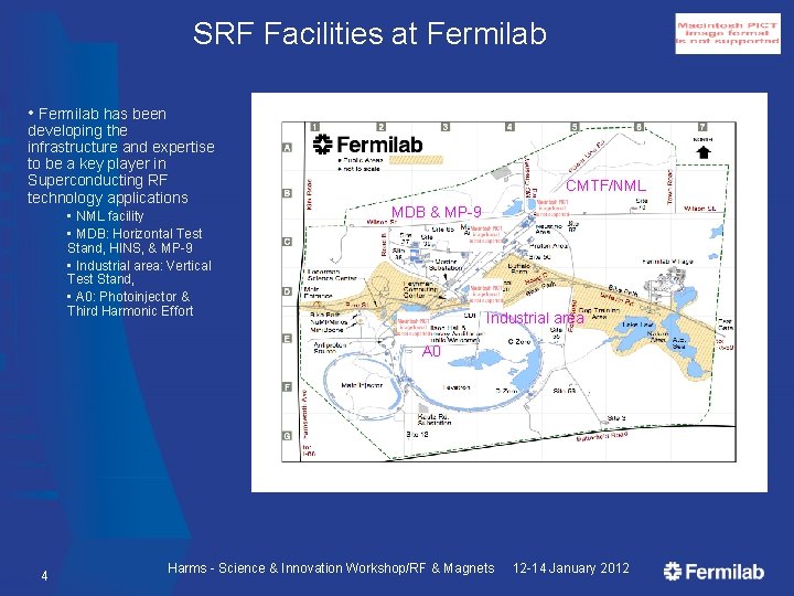 SRF Facilities at Fermilab • Fermilab has been developing the infrastructure and expertise to