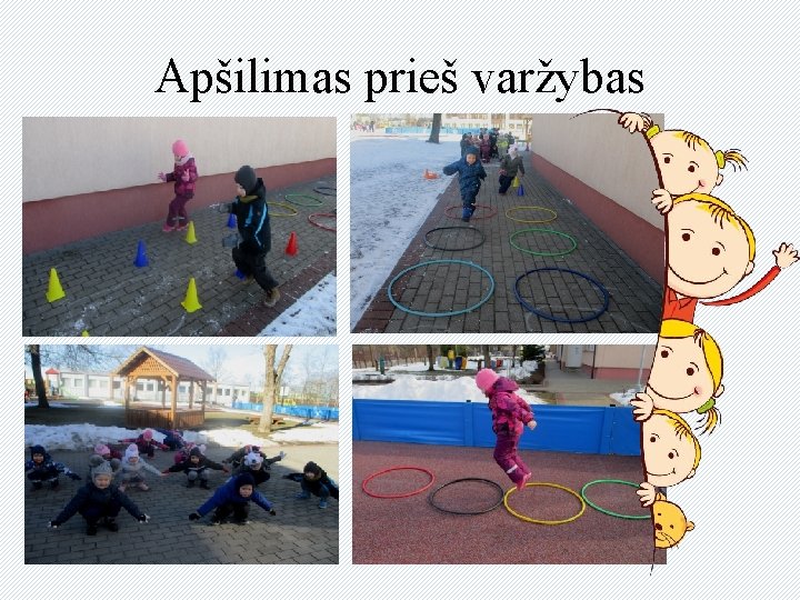 Apšilimas prieš varžybas 