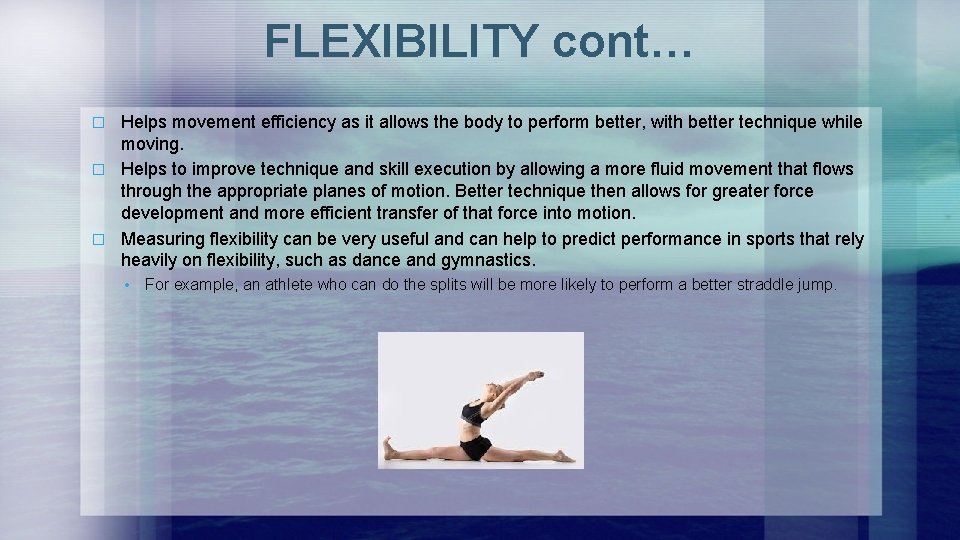HEALTH RELATED COMPONENTS OF PHYSICAL FITNESS STUDENTS LEARN