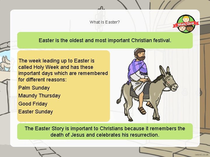 What Is Easter? Easter is the oldest and most important Christian festival. The week