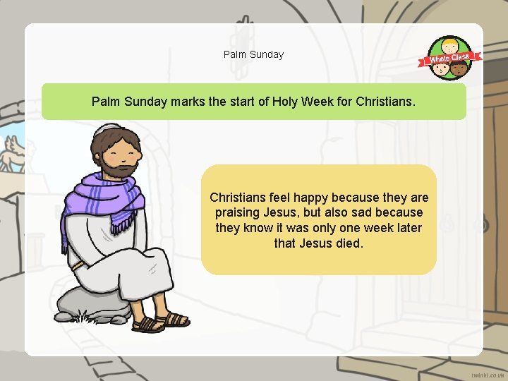 Palm Sunday marks the start of Holy Week for Christians feel happy because they