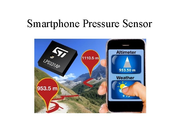 Smartphone Pressure Sensor 