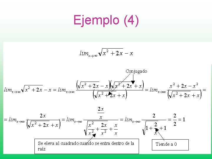 Ejemplo (4) 