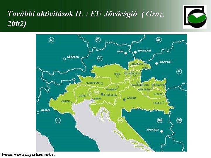 További aktivitások II. : EU Jövőrégió ( Graz, 2002) Forrás: www. europa. steiermark. at